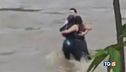 "Lasciati 40 minuti in balia del fiume"