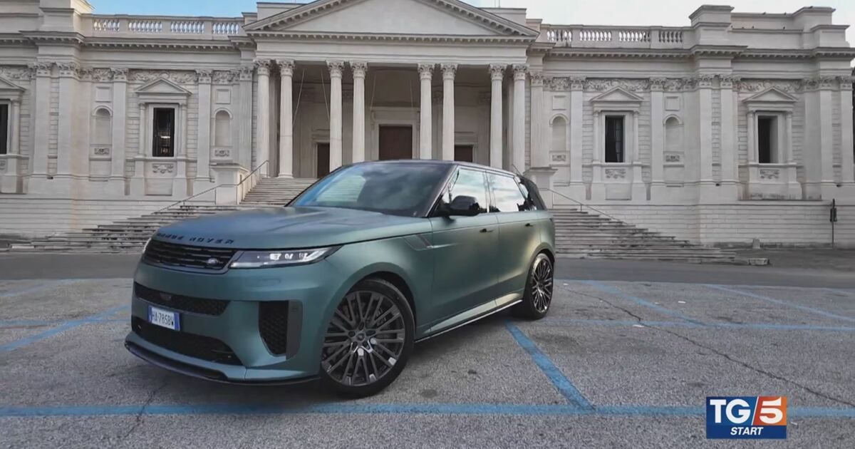 TG5: Una Range Rover da personalizzare Video | Mediaset Infinity