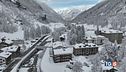 Nubifragi, frane e neve, domenica di maltempo