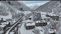 Nubifragi, frane e neve, domenica di maltempo