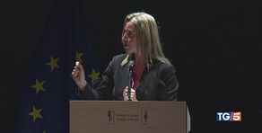 Frode a Bruxelles Fermata Mogherini