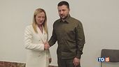 Domani Zelensky da Giorgia Meloni