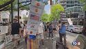 Maxi protesta contro Trump