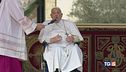 Francesco tra la folla l'entusiasmo dei fedeli
