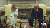 Spiraglio sui dazi, Trump verrà a Roma