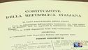 La firma della Costituzione italiana
