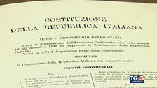 La firma della Costituzione italiana