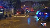 Nubifragio su Varese travolte auto in sosta