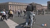 Giubileo dei disabili Coda per Francesco