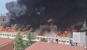 Incendio a Viterbo, Università in fiamme