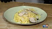 Gusto: tagliolino con cacio e tartufo