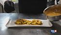 Gusto: tortelli di ricotta e tartufo bianchetto agli scampi