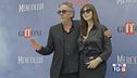 Tim Burton con Monica Bellucci al Giffoni