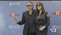 Tim Burton con Monica Bellucci al Giffoni