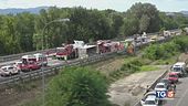 Tir piomba sulle auto strage in autostrada