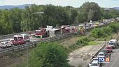 Tir piomba sulle auto strage in autostrada