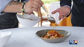 Cicatelli con polipo, pomodorini e caciocavallo