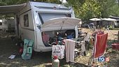 Vita da camper in fuga dall'afa