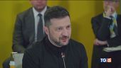 Zelensky e leader Ue lunedì a Washington