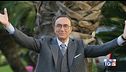 Il saluto a Pippo Baudo camera ardente a Roma