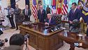 Affondo di Trump su dazi e big tech