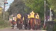 Pellegrini a cavallo