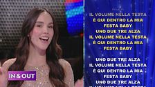 La prova "in & out" della terza puntata