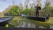 Gli uomini della valle da pesca e le loro tecniche