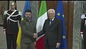 "Grato all'Italia, pace possibile"