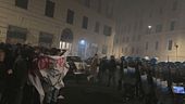 Roma, scontri al corteo per Ramy