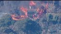Il fuoco e la rabbia degli sfollati