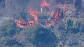 Il fuoco e la rabbia degli sfollati