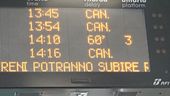 Calabria, il gelo ferma i treni
