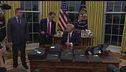 Trump, primo giorno da presidente