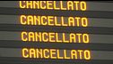 Sciopero treni, giornata nera