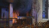 Palazzina a fuoco, 2 morti a Rimini