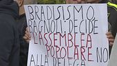 Campi Flegrei, la protesta