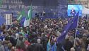 Pace e Europa, divisi in piazza