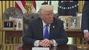 Trump, "Una cornice per la pace"