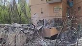 Esplosione a Roma, crolla palazzina