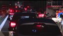Rogo in autostrada, caos in Liguria