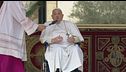 Il Papa a sorpresa in San Pietro