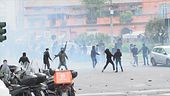 Guerriglia derby, 13 agenti feriti