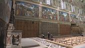 Cappella Sistina, lavori in corso