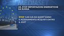 Stop di Bruxelles al gas russo