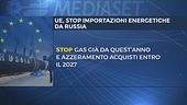 Stop di Bruxelles al gas russo