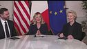 Meloni, "Italia ponte tra Usa e Ue"