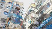 Una statua gigante per Maradona