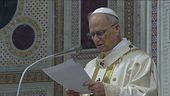 Papa Leone, "Con voi sono romano"
