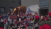 Grande festa a Striscia
